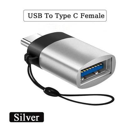 Adaptador USB a tipo C OTG