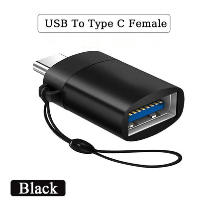 Adaptador USB a tipo C OTG