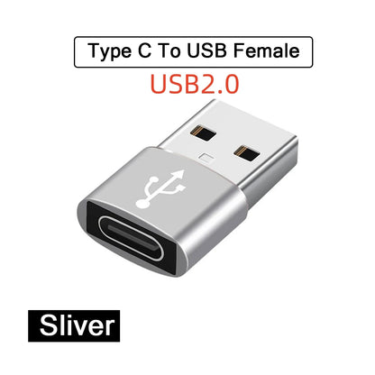 Adaptador USB a tipo C OTG