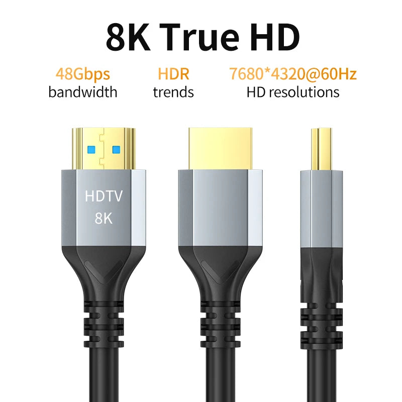 Cable HDMI 2.1 alta velocidad