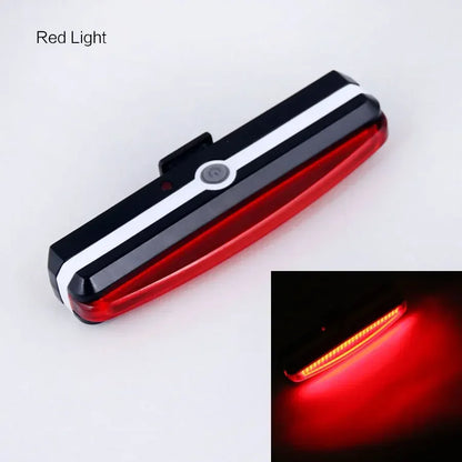 Bike Rear Light Highlight  Waterproof Bicycle USB Rechargeable