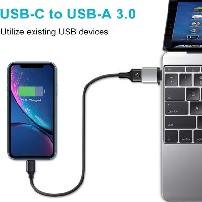 Adaptador USB a tipo C OTG