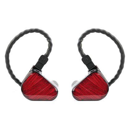 Auriculares internos con controladores dinámicos duales TRUTHEAR x Crinacle ZERO:RED con cable de 2 pines de 0,78"