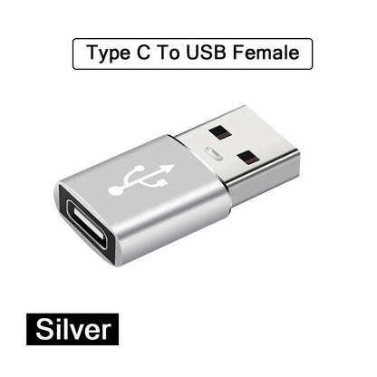 Adaptador USB a tipo C OTG