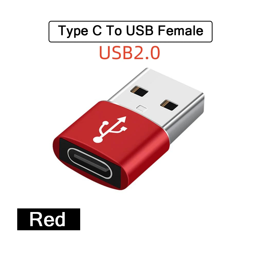 Adaptador USB a tipo C OTG